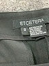 Etcetera Solid Black Dress Pants Size 8 - photo 7