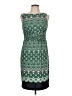 Donna Morgan Graphic Green Cocktail Dress Size 10 - photo 1
