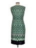 Donna Morgan Graphic Green Cocktail Dress Size 10 - photo 2