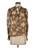 Ulla Johnson Brown Long Sleeve Blouse Size 2 - photo 1