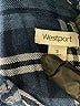 Westport Plaid Blue Long Sleeve Button-Down Shirt Size S - photo 7