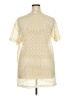 Wave Zone Ivory Short Sleeve Blouse Size 2X - photo 2