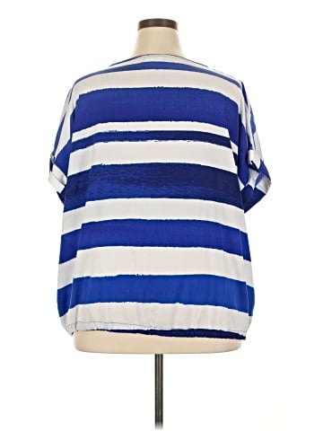 Liz Claiborne Short Sleeve Blouse (view 2)