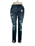 Express Hearts Blue Jeans Size 14 - photo 1