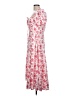 Shein 100% Polyester Floral Pink Casual Dress Size L - photo 5