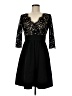 Eliza J 100% Polyester Black Cocktail Dress Size 6 - photo 1