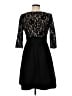 Eliza J 100% Polyester Black Cocktail Dress Size 6 - photo 2