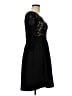 Eliza J 100% Polyester Black Cocktail Dress Size 6 - photo 4