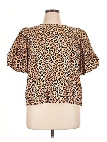 On 34th Short Sleeve Blouse (view 1)
