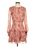 Aqua Paisley Pink Cocktail Dress Size XS - photo 1