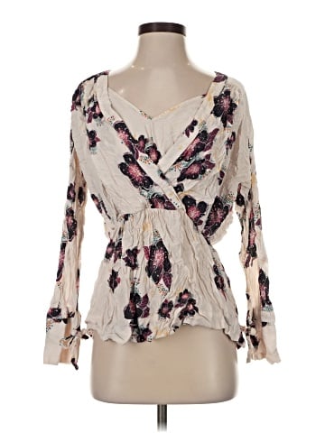 Free People 3/4 Sleeve Blouse (view 1)
