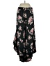 Elevenses Floral Black Casual Pants Size 0 - photo 2