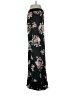 Elevenses Floral Black Casual Pants Size 0 - photo 4