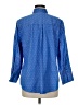 Chico's Print Blue 3/4 Sleeve Button-Down Shirt Size Med (1.5) - photo 2