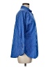 Chico's Print Blue 3/4 Sleeve Button-Down Shirt Size Med (1.5) - photo 4