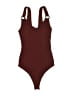 Abercrombie & Fitch 100% Cotton Burgundy Bodysuit Size S - photo 1