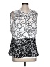 Liz Claiborne 100% Polyester Silver Sleeveless Blouse Size L - photo 1