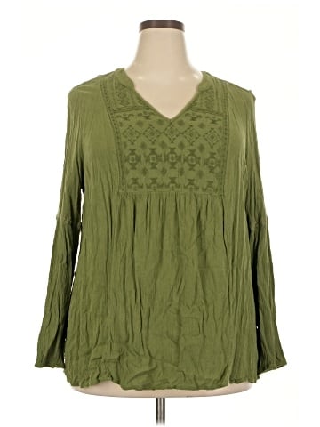 Torrid Long Sleeve Blouse (view 1)