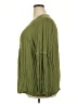 Torrid 100% Rayon Green Long Sleeve Blouse Size 2X Plus (2) - photo 5