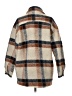 Zara 100% Acetate Plaid Brown Coat Size S - photo 2