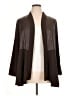 Susan Graver 100% Rayon Brown Jacket Size 1X - photo 1