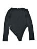 Zara 100% Polyester Black Bodysuit Size L - photo 1