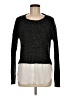 Aqua Black Long Sleeve Top Size M - photo 1