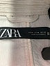 Zara 100% Cotton Polka Dots Ivory Jacket Size M - photo 6