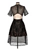 Elliatt 100% Polyester Black Cocktail Dress Size L (estimated) - photo 2