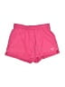 Justice 100% Cotton Hearts Pink Athletic Shorts Size 7 - photo 1