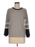 Red Haute Color Block Gray Pullover Sweater Size M - photo 1