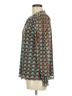 By Design Teal Long Sleeve Blouse Size M - photo 5