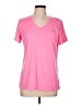 Under Armour 100% Polyester Pink Active T-Shirt Size L (estimated) - photo 1