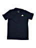 Adidas 100% Polyester Blue Short Sleeve Polo Size 14 - 16 - photo 1