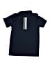 Adidas 100% Polyester Blue Short Sleeve Polo Size 14 - 16 - photo 2