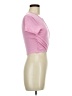Lock & Love Pink Short Sleeve Top Size M - photo 4