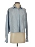 Rag & Bone Stripes Blue Long Sleeve Blouse Size S - photo 1