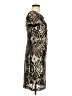 Maia 100% Polyester Print Black Cocktail Dress Size 6 - photo 4