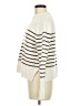 Willow & Wind Stripes Ivory Turtleneck Sweater Size M - photo 5