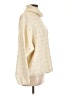Fate Polka Dots Ivory Turtleneck Sweater Size L - photo 4