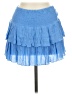 Love Tree 100% Rayon Solid Blue Casual Skirt Size M - photo 1