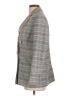 Topshop Plaid Gray Blazer Size 8 - photo 5