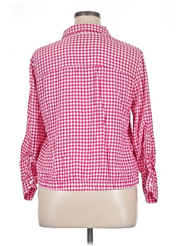 Jones New York 3/4 Sleeve Button-Down Shirt (view 2)