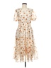 Roolee Ivory Cocktail Dress Size M - photo 1