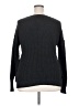 Assorted Brands 100% Cotton Solid Black Pullover Sweater Size 20 (estimated) - photo 2