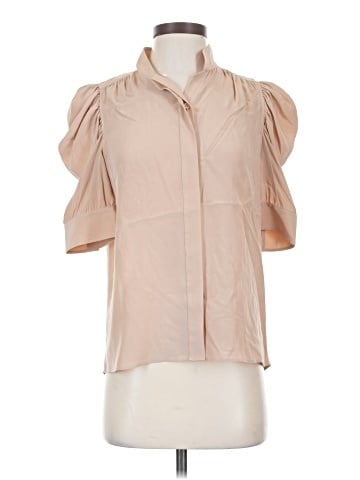 FRAME Short Sleeve Blouse (view 1)