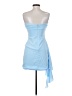 Lulus Blue Cocktail Dress Size S - photo 2