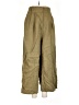 Tibi 100% Linen Green Casual Pants Size 6 - photo 1