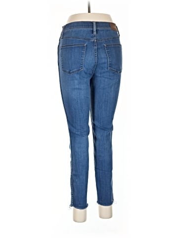 Madewell 10" High-Rise Skinny Crop Jeans: Button-Front TENCEL&trade; Denim Edition (view 2)