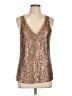 Cable & Gauge Gold Sleeveless Top Size L - photo 1